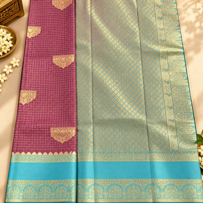 Elegant Banarasi Semi-Silk Saree.