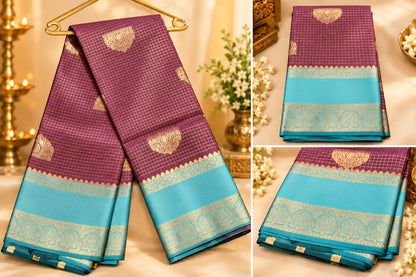 Elegant Banarasi Semi-Silk Saree.